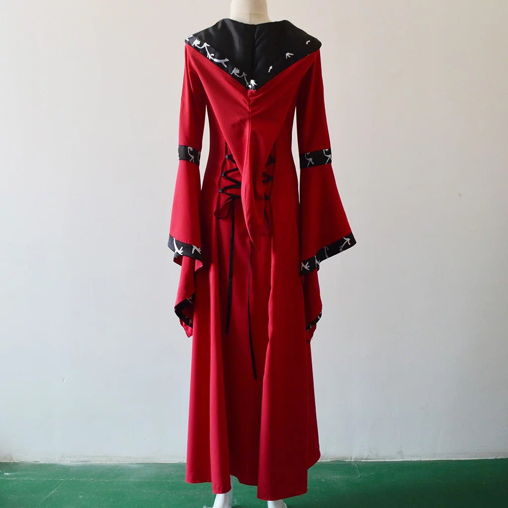 Renaissance Princess Dress for Women Medieval Costumes Victorian Regency Gown Halloween Cocktail Cinch Corset Dresses
