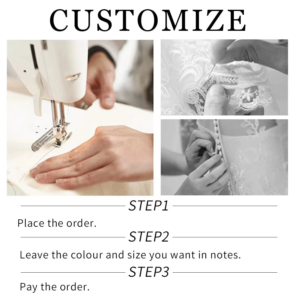 Simple A-Line Wedding Dresses Lace Floor-Length Full Sleeve Bow Brides Gown Custom Made 2025