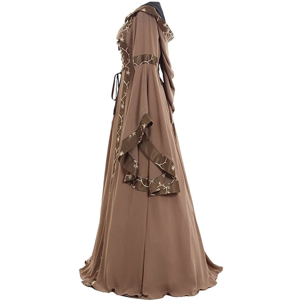 Renaissance Princess Dress for Women Medieval Costumes Victorian Regency Gown Halloween Cocktail Cinch Corset Dresses